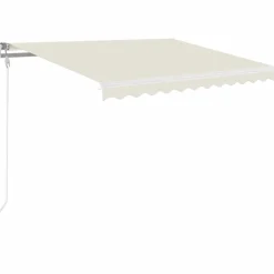 vidaXL Jardín-Toldo retráctil manual 350x250 cm