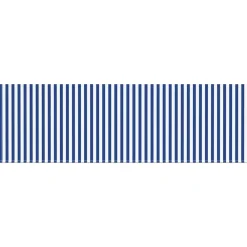 vidaXL Toldo Retráctil Rayado Azul 350 x 200 cm tela