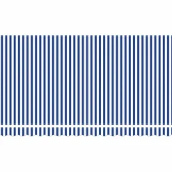 vidaXL Toldo Retráctil Rayado Azul 350 x 200 cm tela