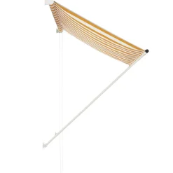 vidaXL Jardín-Toldo retráctil 150x150 cm