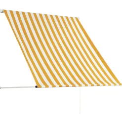 vidaXL Jardín-Toldo retráctil 150x150 cm