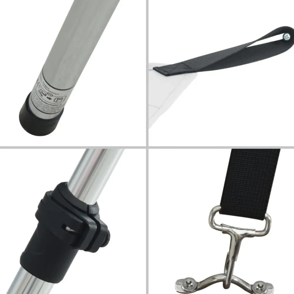 vidaXL Toldo T-Top extensión 170x170x(115-183) cm Blanco Online