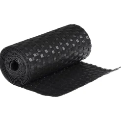 vidaXL Toldos para balcón 5 uds ratán sintético 255x19 cm Negro New