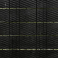 vidaXL Toldos para balcón 5 uds ratán sintético 255x19 cm Negro New