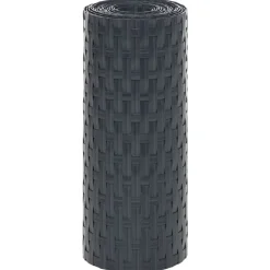 vidaXL Vallas De Jardín-Toldos para balcón 10 uds ratán sintético 255x19 cm