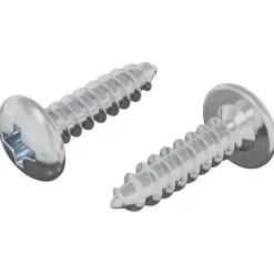 vidaXL Tornillo 2 pcs Plateado M4 x 16 mm Acero Clearance