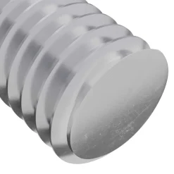 vidaXL Tornillo 2 pcs Plateado 8 x 25 mm Acero Discount