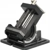 vidaXL Tornillo de banco inclinable manual 110 mm New