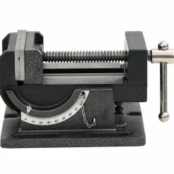 vidaXL Tornillo de banco inclinable manual 110 mm New