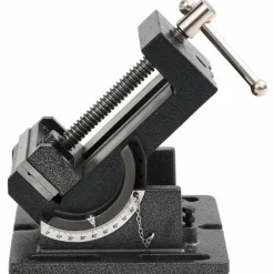 vidaXL Tornillo de banco inclinable manual 110 mm New