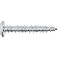 vidaXL Accesorios De Bricolaje-Tornillo de Madera 2 pcs Plateado M4 x 28 mm Hierro