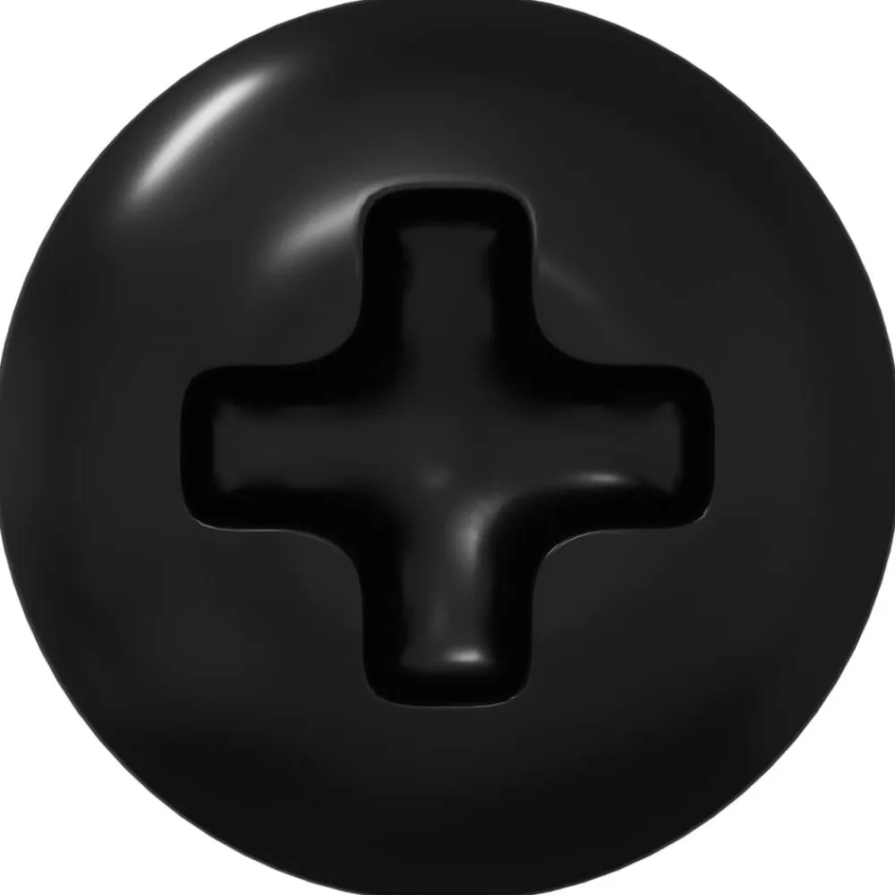 vidaXL Tornillos de manga 2 pcs Negro M4 x 10 mm Acero Sale