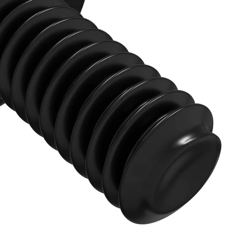 vidaXL Tornillos de manga 2 pcs Negro M4 x 10 mm Acero Sale