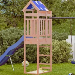 vidaXL Torre de Juego Marrón Madera Sólida de Douglas New