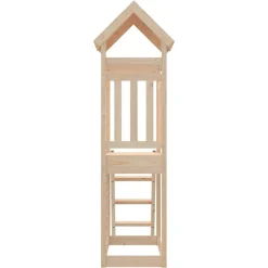 vidaXL Torre de Juego Marrón Madera de pino macizo Outlet