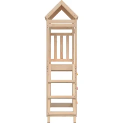 vidaXL Torre de Juego Marrón Madera de pino macizo Outlet