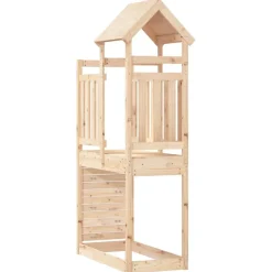 vidaXL Torre de Juego Marrón 53 x 110,5 x 214 cm Madera de pino macizo Discount