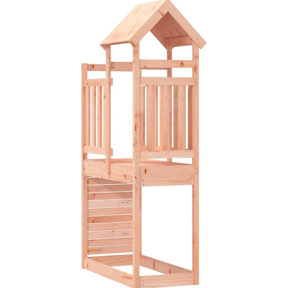 vidaXL Torre de Juego Marrón Madera Sólida de Douglas Hot