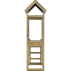 vidaXL Torre de Juego Marrón Madera Sólida Impregnada Online
