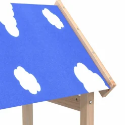 vidaXL Torre de Juego Marrón Madera de pino macizo