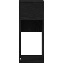 vidaXL Torre de ordenador con cajón 30x44x74 cm Negro Outlet