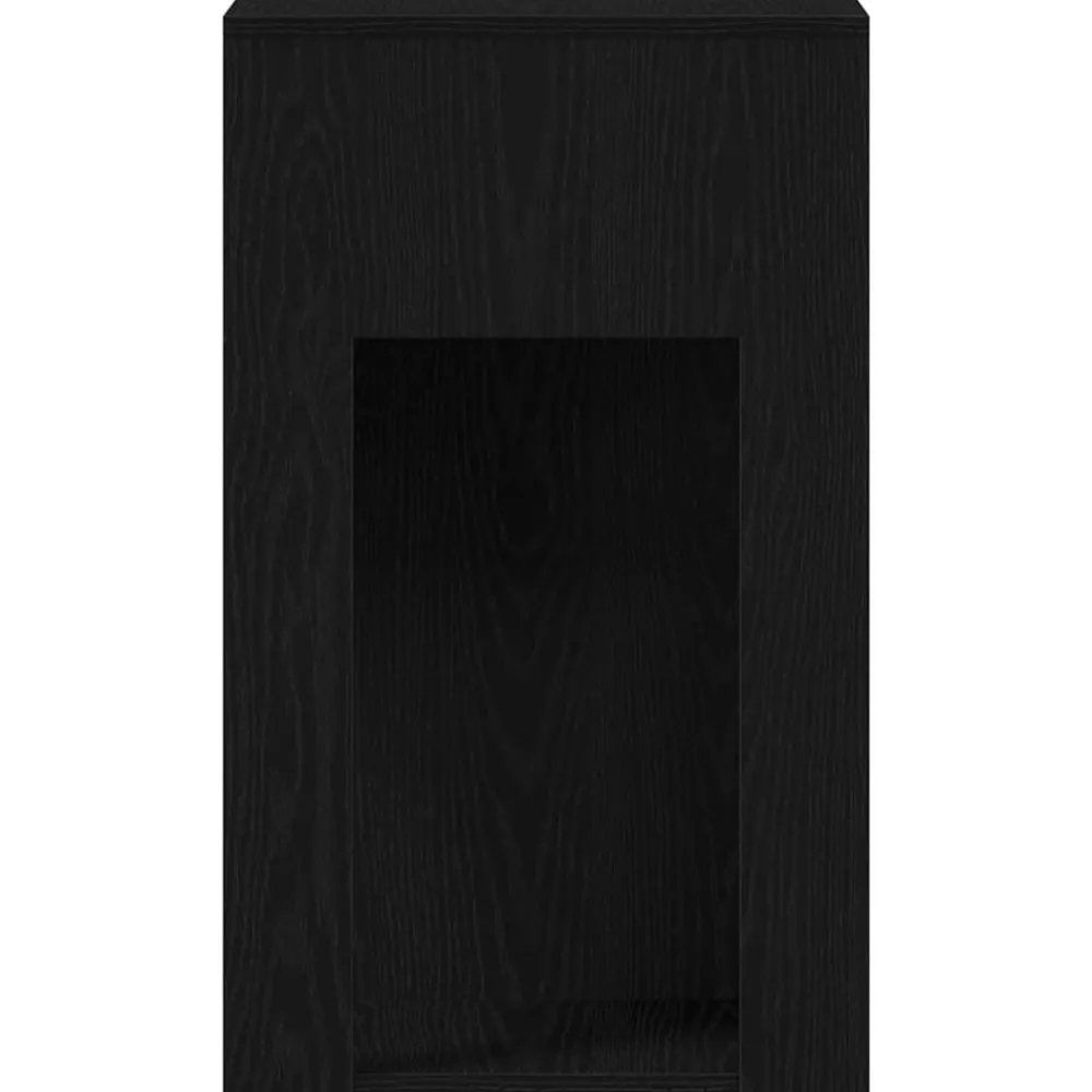 vidaXL Torre de ordenador con cajón 30x44x74 cm Negro Outlet
