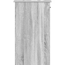 vidaXL Mobiliario De Oficina-Torre de ordenador con cajón 35x45x77 cm