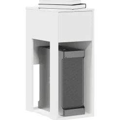 vidaXL Mobiliario De Oficina-Torre de ordenador con cajón 30x44x74 cm