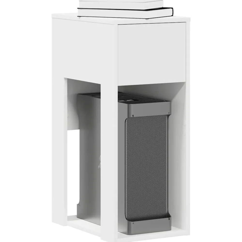 vidaXL Mobiliario De Oficina-Torre de ordenador con cajón 30x44x74 cm