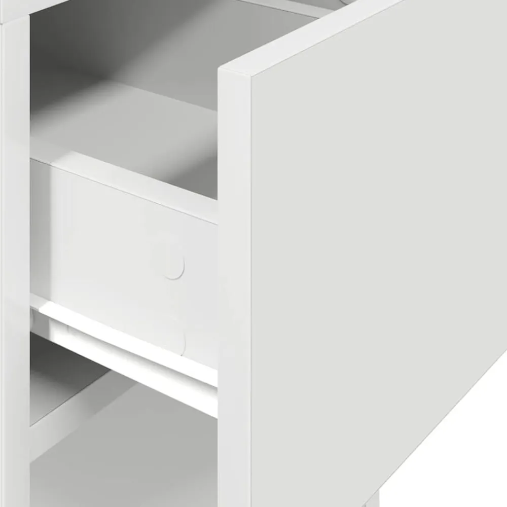 vidaXL Mobiliario De Oficina-Torre de ordenador con cajón 30x44x74 cm