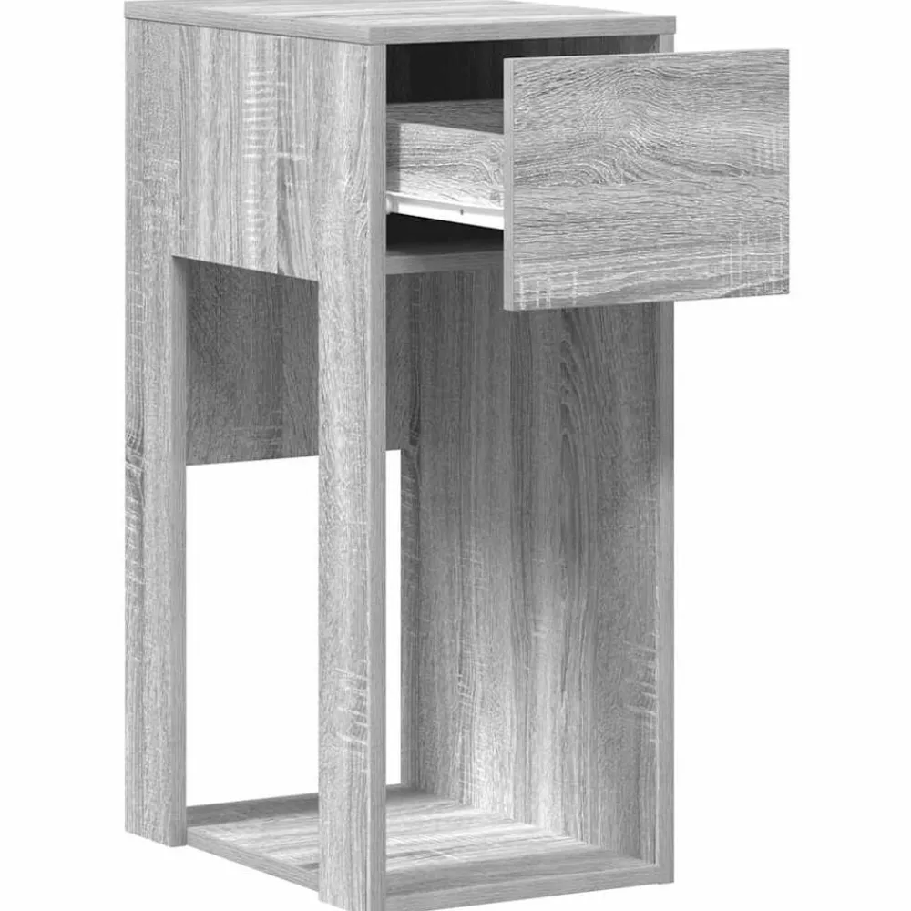 vidaXL Mobiliario De Oficina-Torre de ordenador con cajón 30x44x74 cm