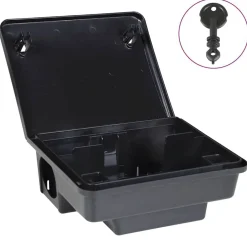 vidaXL Trampas para ratones 4 uds. negro 23x19x9,5 cm Sale