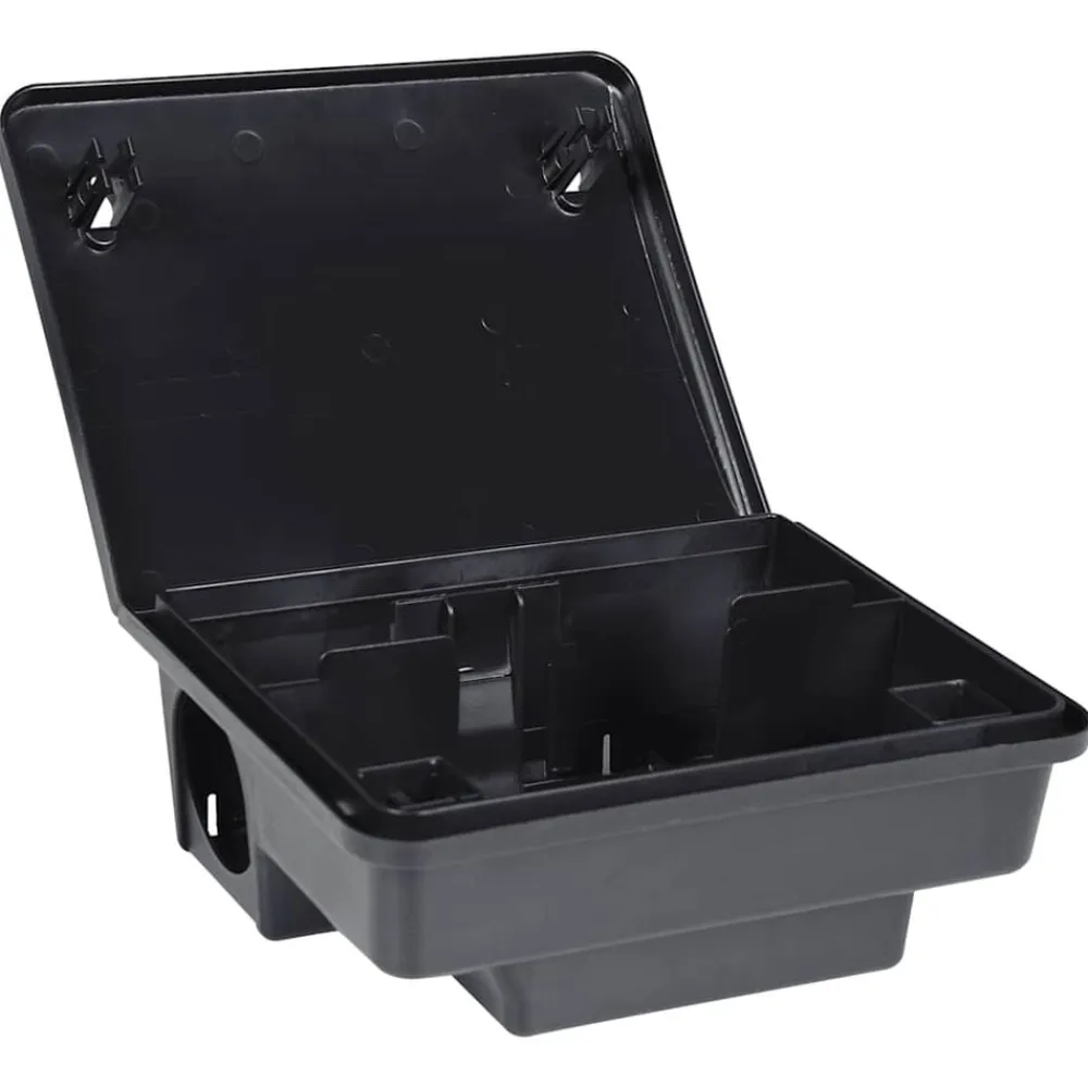 vidaXL Trampas para ratones 4 uds. negro 23x19x9,5 cm Sale