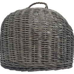 vidaXL Transportín para gatos sauce natural 45x35x35 cm Gris Online