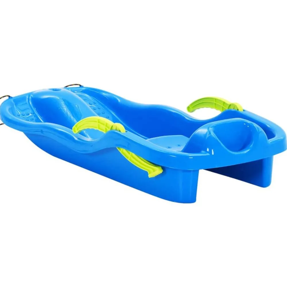 vidaXL Trineo con frenos polipropileno 87x40x18 cm Azul Online
