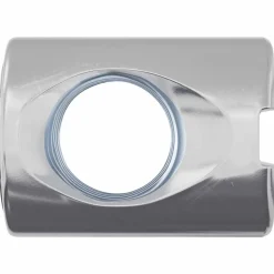 vidaXL Accesorios De Bricolaje-Tuerca de Barril 2 pcs Plateado M6 x 13 mm Hierro