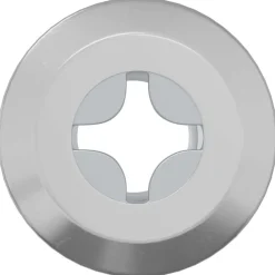 vidaXL Accesorios De Bricolaje-Tuerca de Bloqueo 2 pcs Níquel M6 x 15 mm Acero