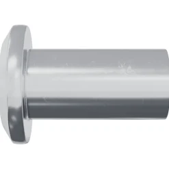 vidaXL Accesorios De Bricolaje-Tuerca de Bloqueo 2 pcs Níquel M6 x 15 mm Acero