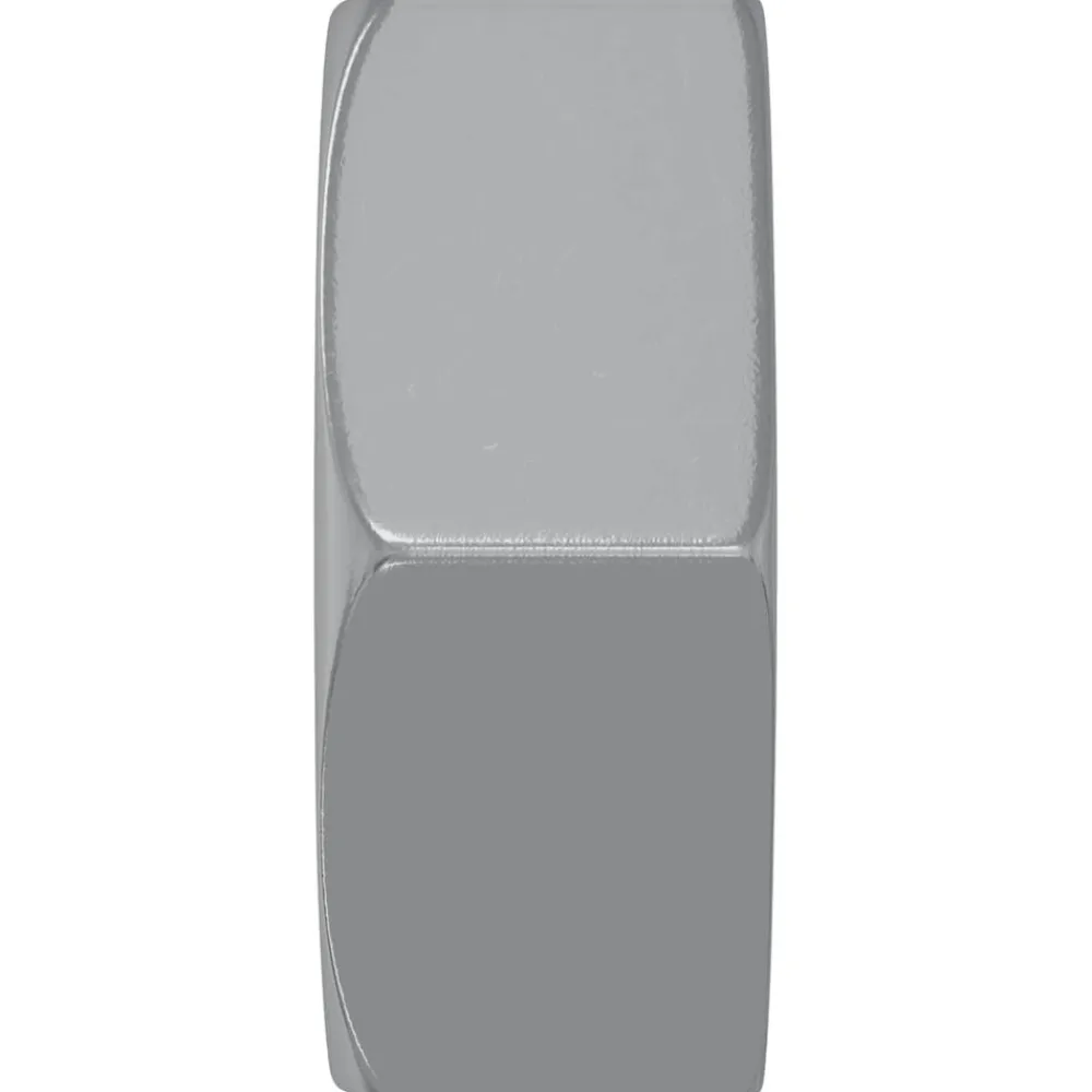 vidaXL Tuerca Hexagonal 2 pcs Plateado M6 Metal New