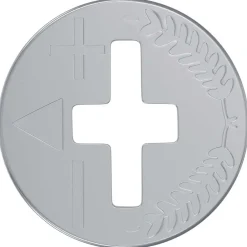 vidaXL Accesorios De Bricolaje-Tuercas de bloqueo de perno 2 pcs Plateado 12 x 10 mm Metal