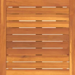 vidaXL Muebles De Jardín-Tumbona 3 pcs Marrón Madera de Acacia Sólida