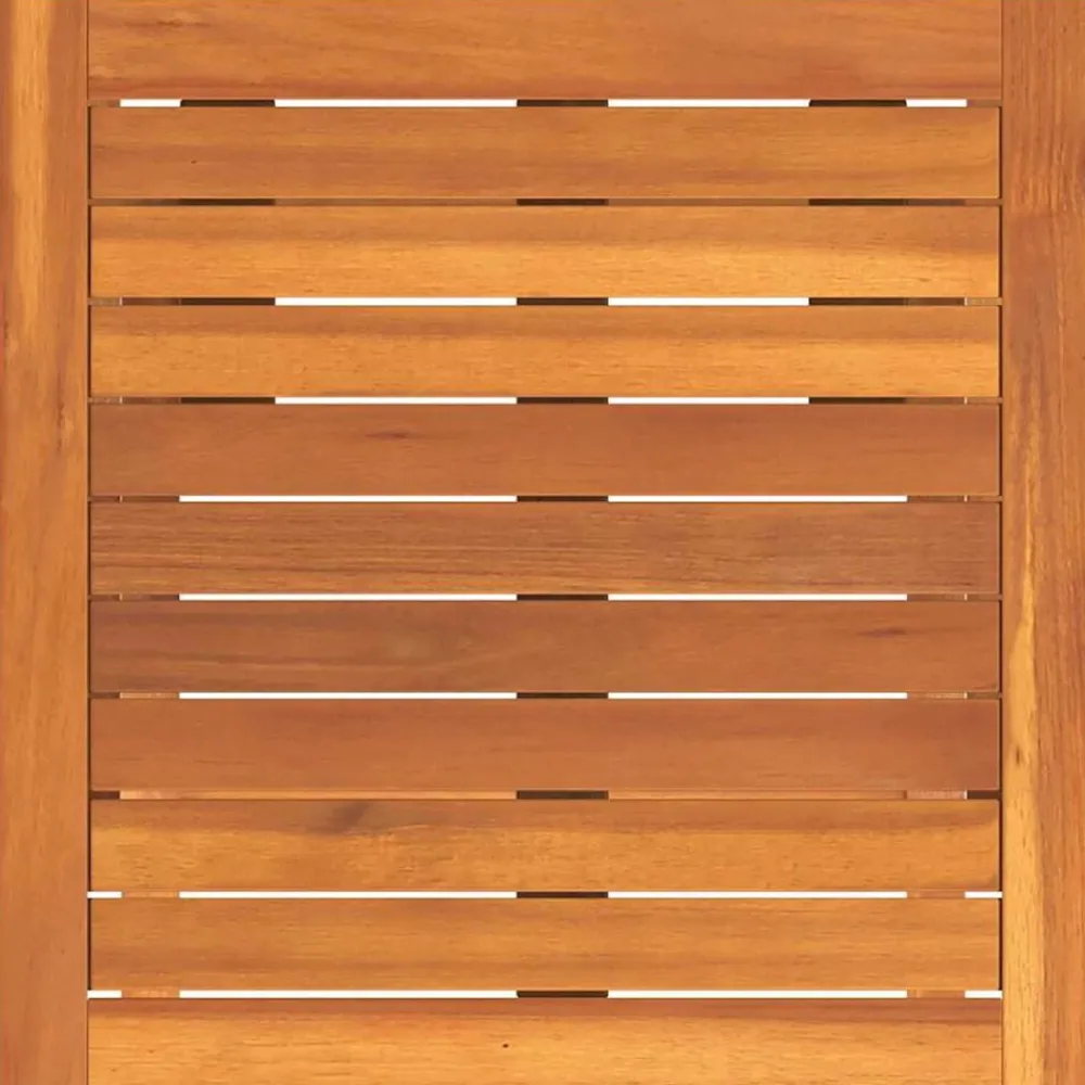 vidaXL Muebles De Jardín-Tumbona 3 pcs Marrón Madera de Acacia Sólida