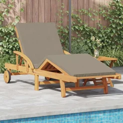 vidaXL Muebles De Jardín-Tumbona 2 pcs 200 x 67 x 84 cm Madera de Acacia Sólida
