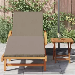 vidaXL Muebles De Jardín-Tumbona 2 pcs 200 x 67 x 84 cm Madera de Acacia Sólida