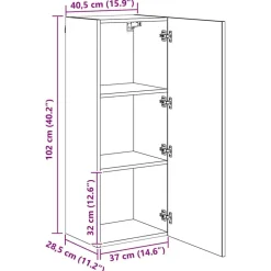 vidaXL Unidad de Pared para TV 5 pcs Madera de ingeniería Roble negro Hot