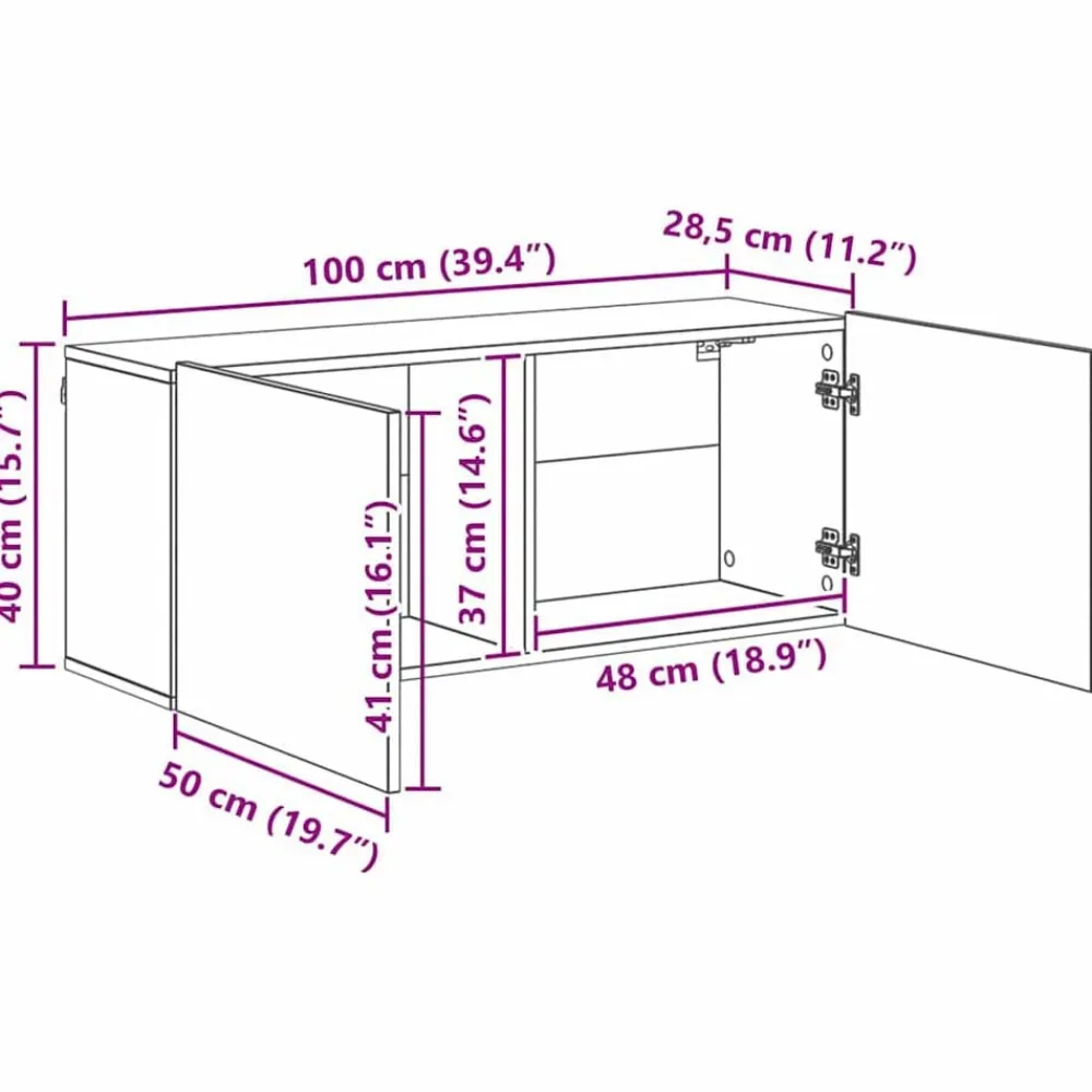 vidaXL Unidad de Pared para TV 5 pcs Madera de ingeniería Roble negro Hot