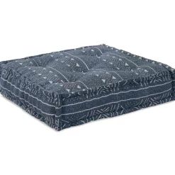 vidaXL Unidad de Sofá Modular Impresión Índigo 70 x 70 x 56 cm tela Estampado a&ntilde;il Sale