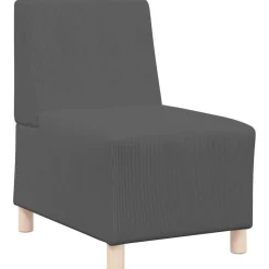 vidaXL Sofás-Unidad de Sofá Modular sin Brazos 2 pcs