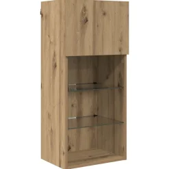vidaXL Unidades de pared para TV 6 pcs Madera Vieja Roble artisan Best