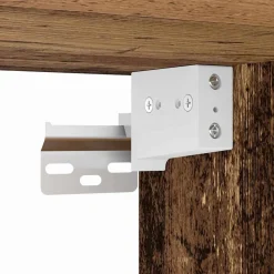 vidaXL Muebles Tv-Unidades de TV de Pared con LED 6 pcs